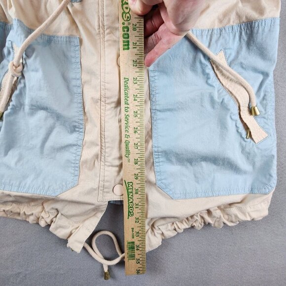 Anthropologie Catelyn Colorblock Utility Anorak Trench Coat Jacket Womens S $178 - Picture 9 of 10